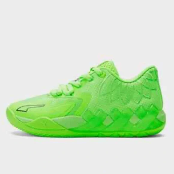 Puma MB.01 Low Lo Team Green Gecko Volt Lime Lamelo Ball Puma MB.01 Low Lo Team Green Gecko Volt Lime Lamelo Ball